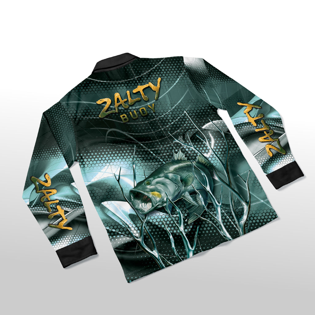 Metal Barramundi Fishing Shirt