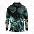Metal Barramundi Fishing Shirt