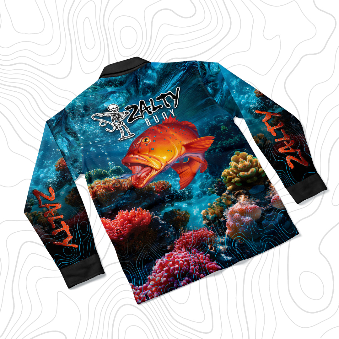 Coral Trout Fishing Shirt