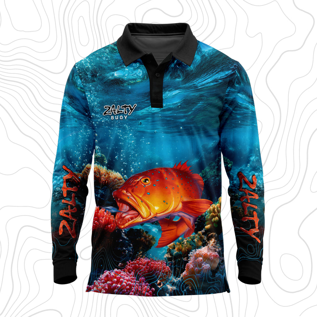 Coral Trout Fishing Shirt