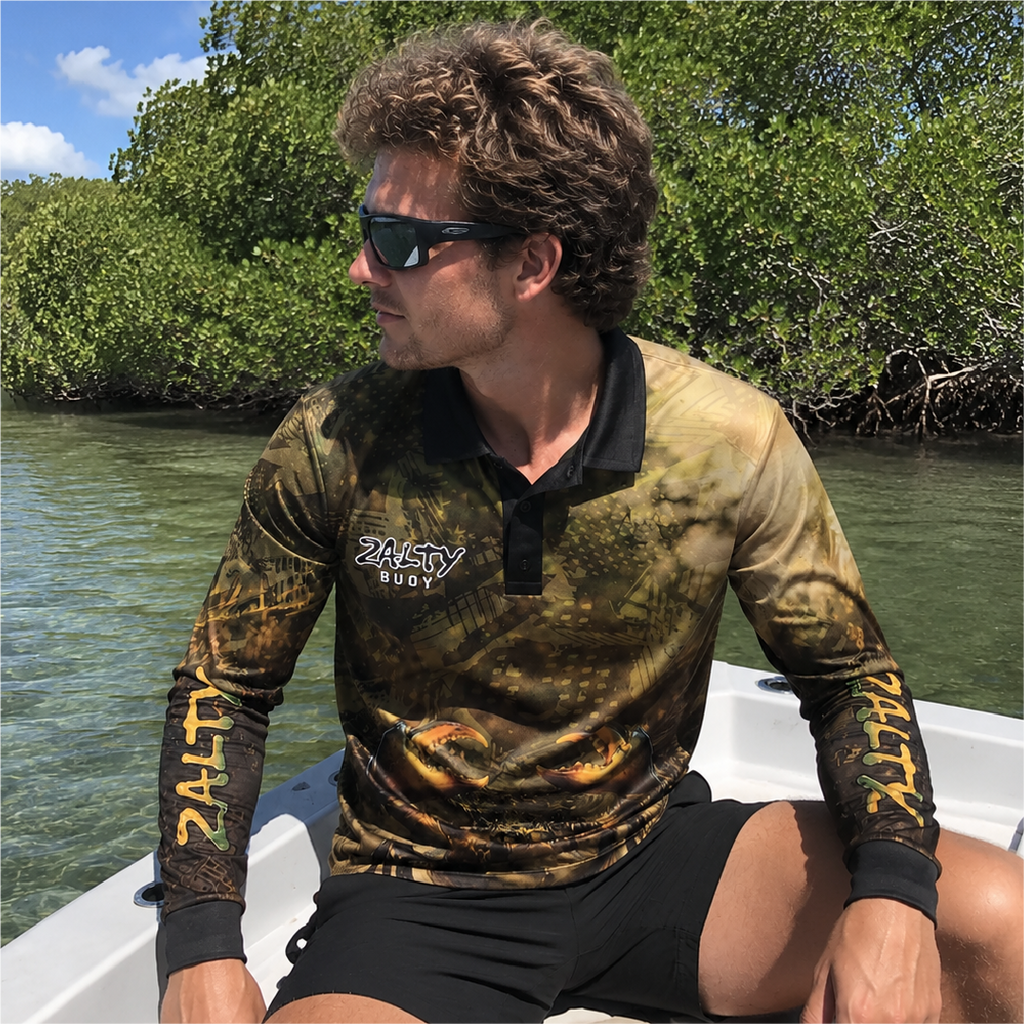 Mudcrab Muddafuqer Fishing Shirt