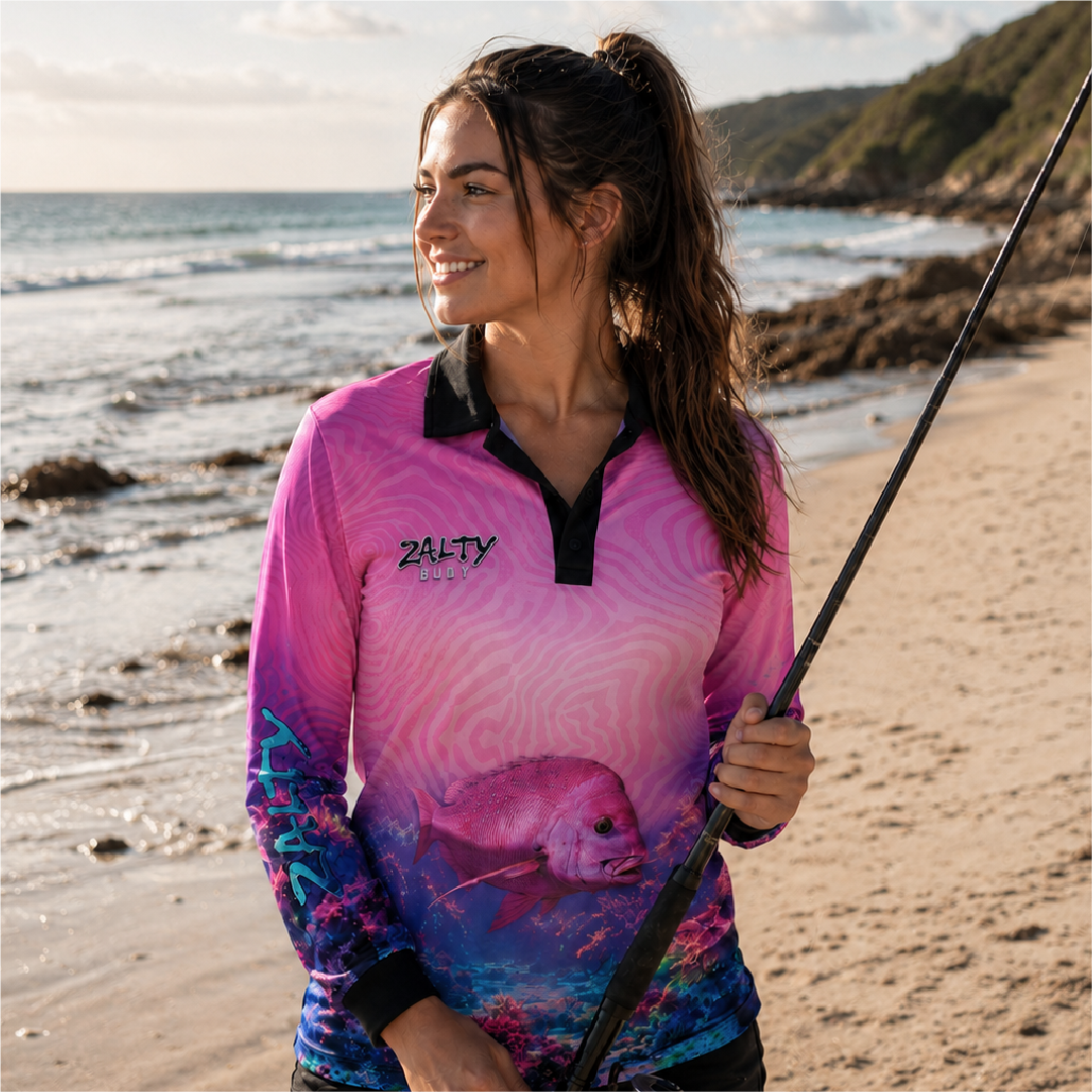 Hooked on Pink Fishing Shirt