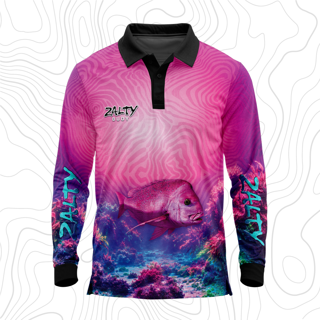 Hooked on Pink Fishing Shirt